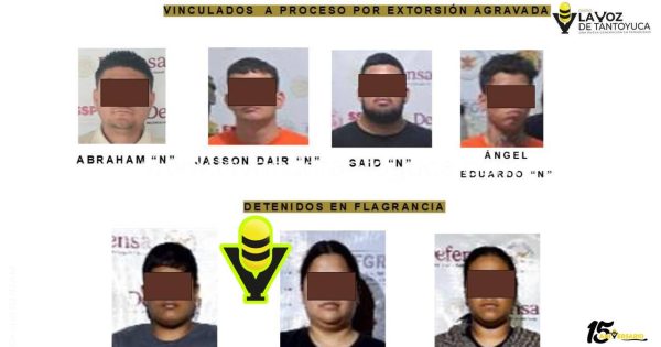 Resultados operativos de la UECS en Xalapa, Coatepec y Tantoyuca derivan en detención y vinculaciones a proceso por delitos de alto impacto