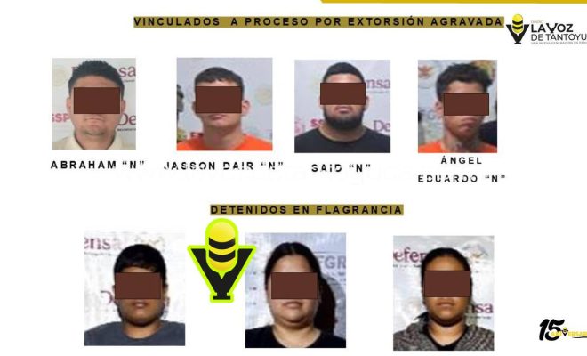 Resultados operativos de la UECS en Xalapa, Coatepec y Tantoyuca derivan en detención y vinculaciones a proceso por delitos de alto impacto