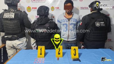 Detienen a hombre en flagrancia tras cateo en Huayacocotla