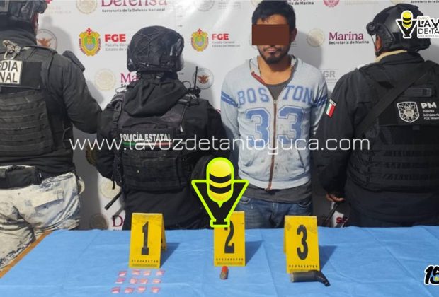 Detienen a hombre en flagrancia tras cateo en Huayacocotla