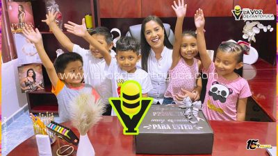 Sindica de Tantoyuca recibe invitación para ser madrina de graduación del preescolar Federico Froebel