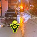 Motociclista derrapa y resulta seriamente lesionado en la Colonia Santa Fe