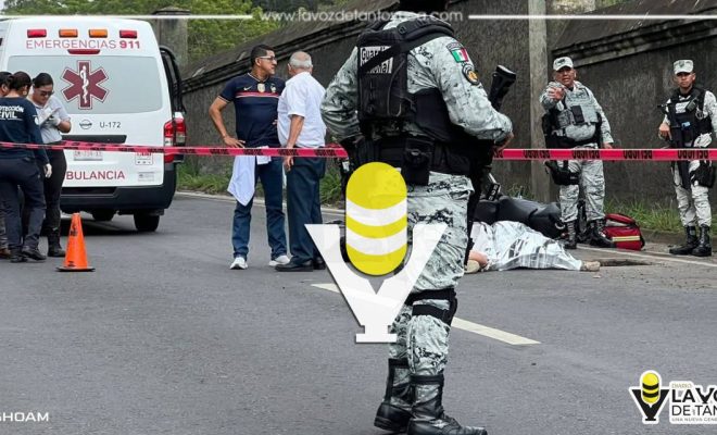 Padre de familia muere en accidente de moto; iba por un regalo para su hijo