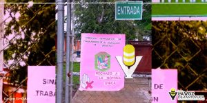 Docentes realizan paro laboral en Platón Sánchez