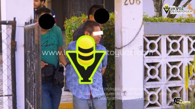 Detiene a hombre por el presunto delito de violencia familiar, en Tantoyuca