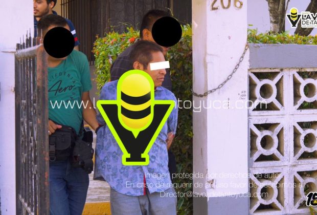 Detiene a hombre por el presunto delito de violencia familiar, en Tantoyuca