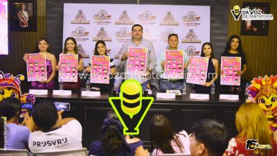 Presenta el alcalde Roberto San Román la cartelera oficial de la Expo-feria y Carnaval Tantoyuca 2026