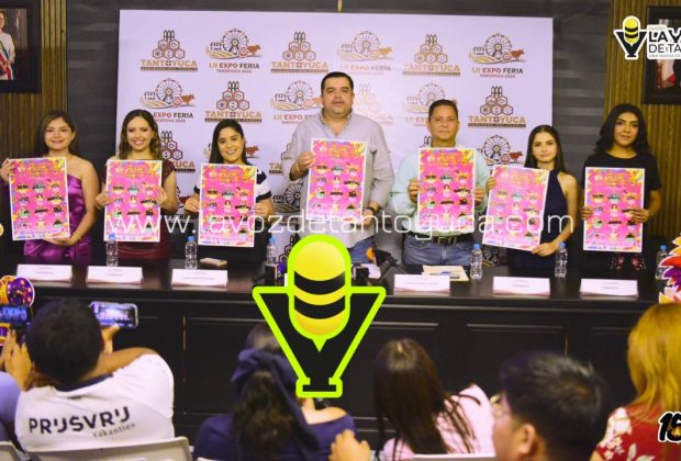 Presenta el alcalde Roberto San Román la cartelera oficial de la Expo-feria y Carnaval Tantoyuca 2026