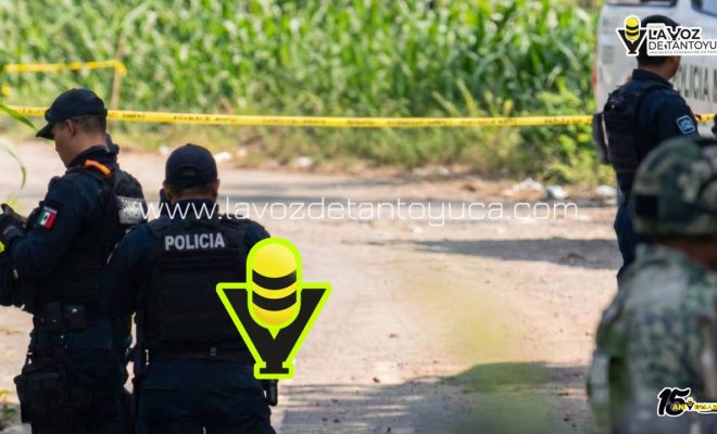 Presunta fosa clandestina provoca movilización policiaca, en Espinal