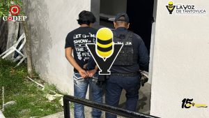 Detienen a joven por alterar el orden público en el parque Constitución