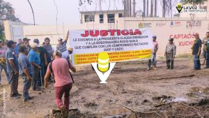 Comunidades toman las bombas de captación en Xúchitl; advierten que Tuxpan podría quedarse sin agua