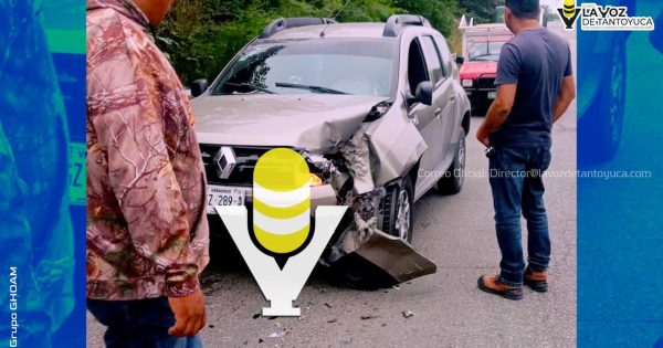 Accidente en la Alazán - Canoas; camión pierde neumático y golpea a vehículo