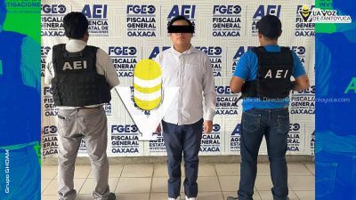 Fiscalía de Oaxaca detiene a un hombre por violación a la intimidad sexual