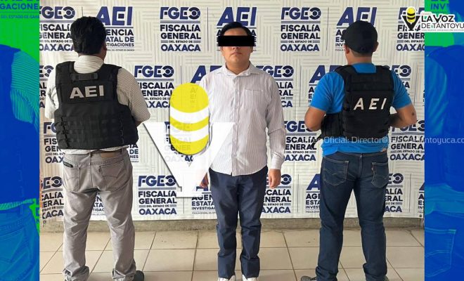 Fiscalía de Oaxaca detiene a un hombre por violación a la intimidad sexual