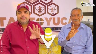 Roberto San Román, alcalde electo de Tantoyuca, designa a Claudio Arenas en la Dirección de Ganadería