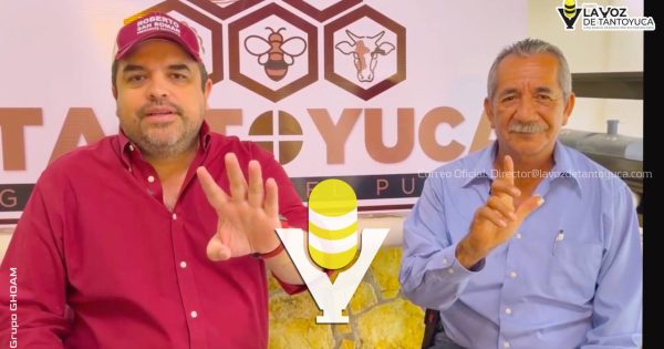 Roberto San Román, alcalde electo de Tantoyuca, designa a Claudio Arenas en la Dirección de Ganadería