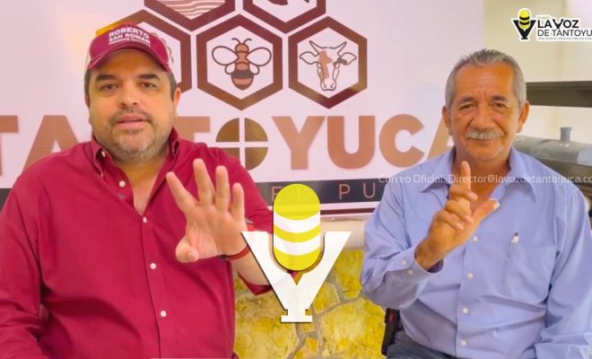 Roberto San Román, alcalde electo de Tantoyuca, designa a Claudio Arenas en la Dirección de Ganadería