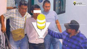 Policía Ministerial detienen a hombre por lesiones en Tantoyuca