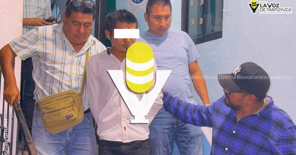 Policía Ministerial detienen a hombre por lesiones en Tantoyuca