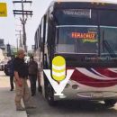 Muere pasajero al interior de un autobús en Boca del Río