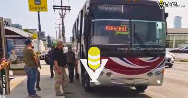 Muere pasajero al interior de un autobús en Boca del Río