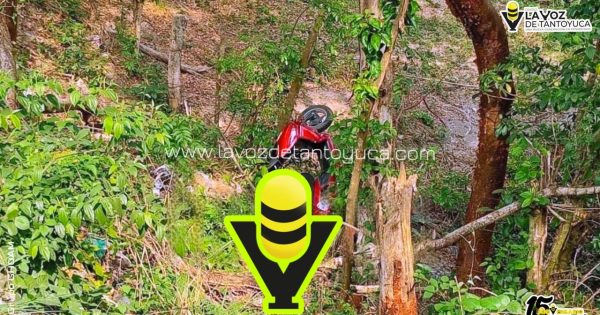 Hallan motoneta presuntamente abandonada cerca de capilla en Chalma