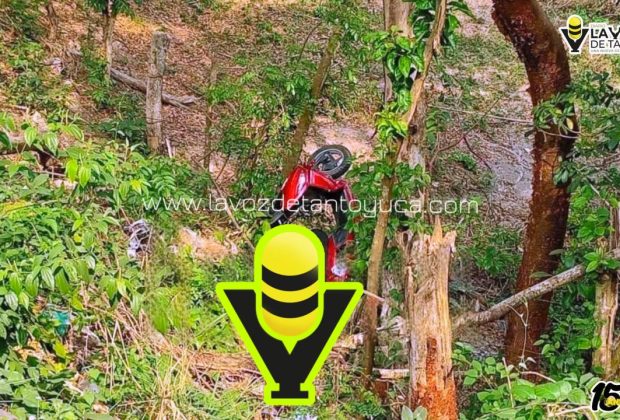 Hallan motoneta presuntamente abandonada cerca de capilla en Chalma