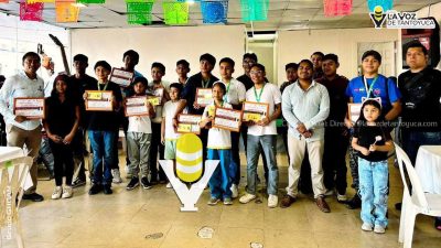 Entrega Ayuntamiento obra de Drenaje Pluvial en Secundaria General "Lázaro Cárdenas del Río"