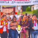 Gobierno Municipal entrega pavimentación de la Calle 5 de Febrero en Mexcatla, Chicontepec