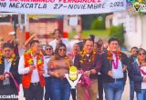 Gobierno Municipal entrega pavimentación de la Calle 5 de Febrero en Mexcatla, Chicontepec