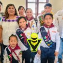 Alcaldesa de Chicontepec brinda apoyo a Club Infantil para Campamento en Puebla