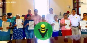 Entrega Registro Civil y Ayuntamiento de Chicontepec actas contemporáneas 