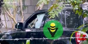 Vuelca camioneta en la Congregación Aquiche 
