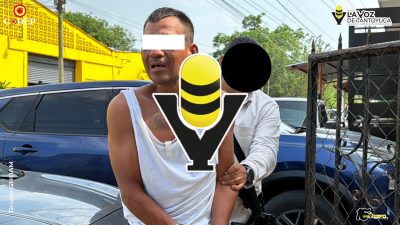 Detienen a sujeto por presunto robo a casa habitación en Tantoyuca