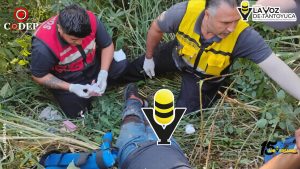 Joven de 17 años resulta lesionado tras accidente en la México-Tampico