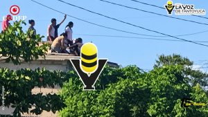 Hombre resulta lesionado tras recibir descarga eléctrica en Pánuco