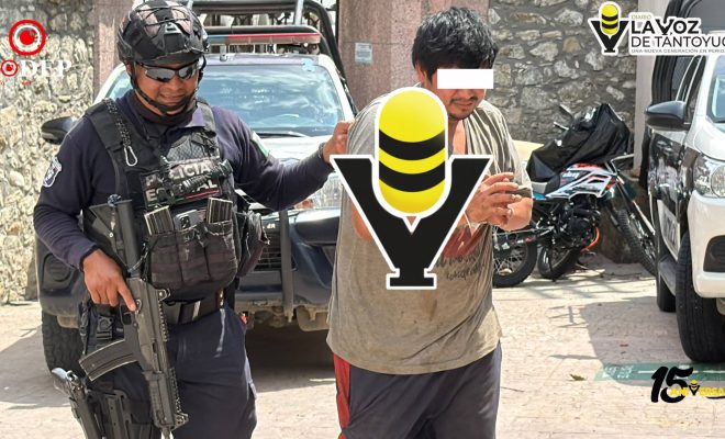 Detienen a sujeto por alterar el orden público en Mezquite