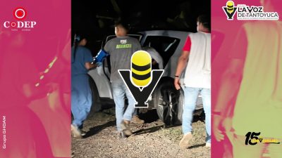 Motociclista resulta con lesiones menores tras ser impactado por automóvil