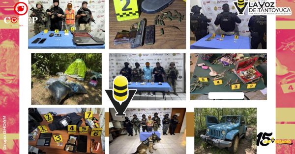 39 cateos en 33 municipios de Veracruz dejan 47 detenidos y fortalecen acciones contra el delito