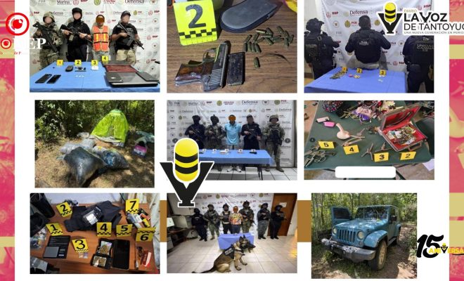 39 cateos en 33 municipios de Veracruz dejan 47 detenidos y fortalecen acciones contra el delito