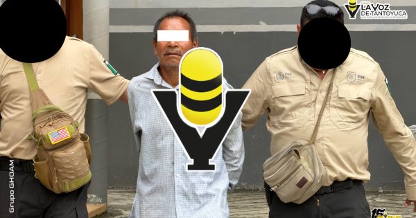 Detienen a sujeto por presuntas lesiones dolosas en Tantoyuca