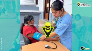 Brindan atención de enfermería gratuita en Chicontepec