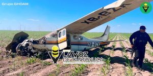 Cae avioneta; piloto pierde la vida 