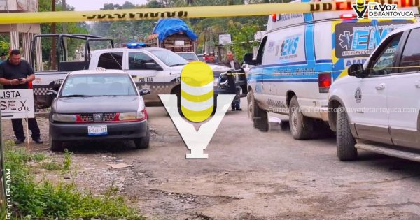 Ya no llegó a su destino; muere hombre dentro de un taxi