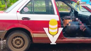 Ya no llegó a su destino; muere hombre dentro de un taxi