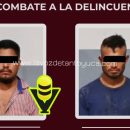 Estatales detienen a ladrones de autopartes