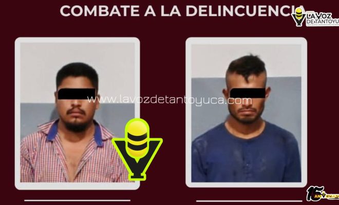 Estatales detienen a ladrones de autopartes