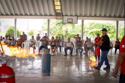 Gobierno Municipal de Benito Juárez fortalece la prevención con capacitación en manejo de extintores