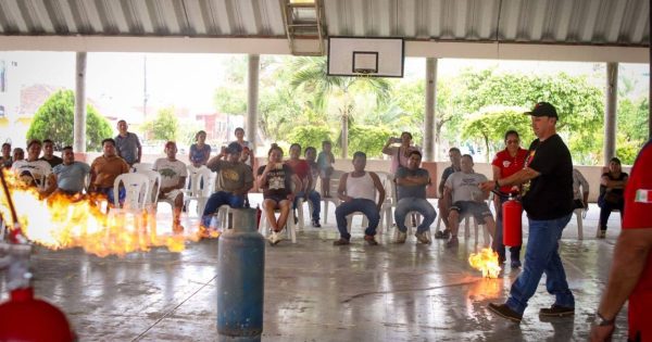 Gobierno Municipal de Benito Juárez fortalece la prevención con capacitación en manejo de extintores