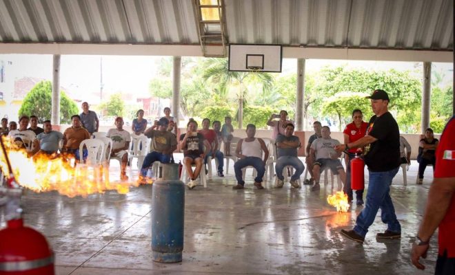 Gobierno Municipal de Benito Juárez fortalece la prevención con capacitación en manejo de extintores